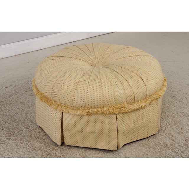 Age: Approx: 30 Years Old Details: High Quality Construction Decorative Fringe Pleated Skirt Un-Marked As To Manufacture...