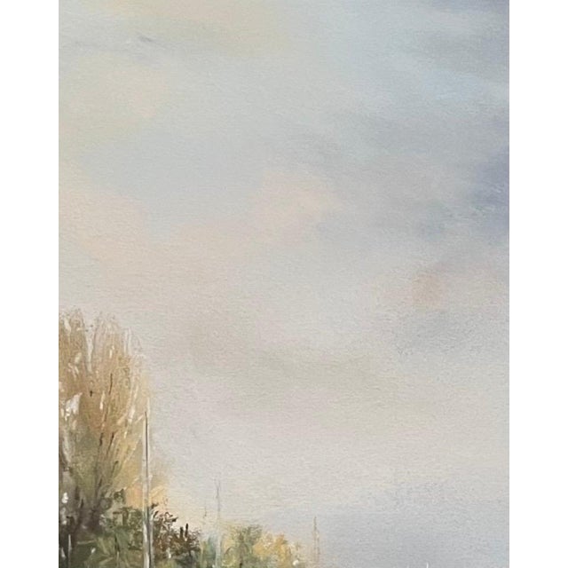 Guy Pittet, Creux De Genthod, 1980s, Pastel on Paper For Sale - Image 3 of 10