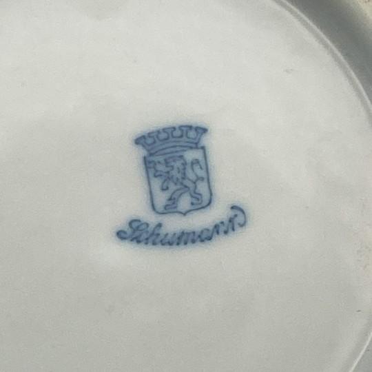 Set of 6: Schumann Bavaria/Arzberg Reticulated Porcelain Berry Bowls (Fruit Design) Vintage 1950s For Sale - Image 17 of 18