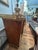 French Vintage Louis XVI Flame Mahogany Sideboard With Greek Key Gallery For Sale - Image 4 of 15