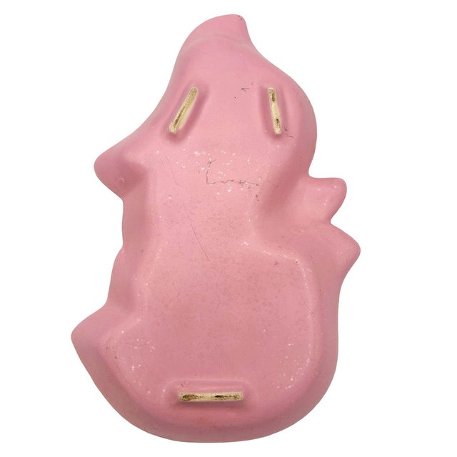 California Pottery #125 Large Leaf Pink Dish with a Speckled Gold Edge is waiting just for you! This beautiful piece was...