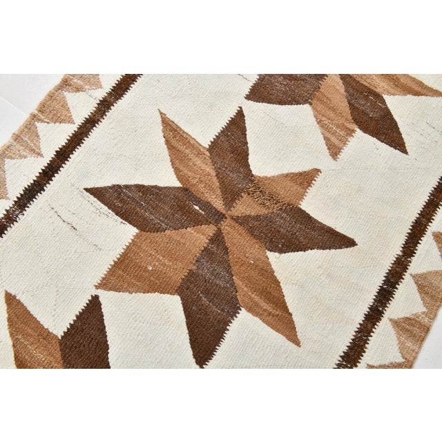 Kilim Beige Runner Rug For Sale - Image 5 of 17