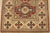 Textile Kazak Runner 2’3” X 4’11” Red Wool Tribal Hand-Knotted Oriental Rug For Sale - Image 7 of 10
