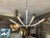 Italian Brass Chandelier, 1950s For Sale - Image 14 of 15