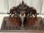 Early 19th Century Carved Wooden Anglo-Indian Shelf Featuring an Elephant Head Motif. For Sale - Image 5 of 10