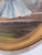Vintage Victorian Oil Painting With Oval Gold Frame For Sale - Image 4 of 12