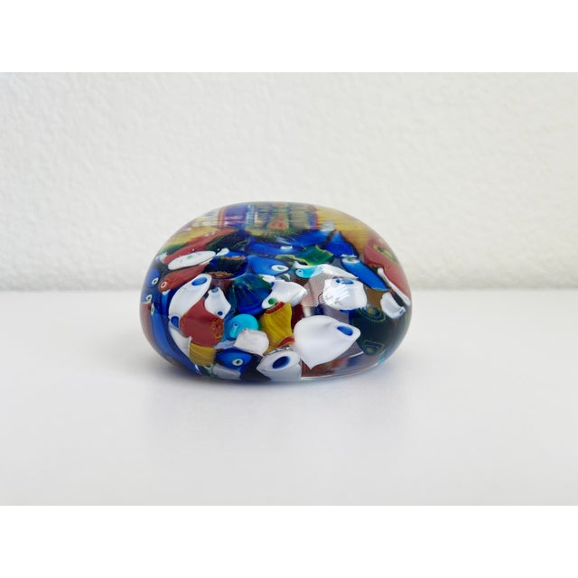 Murano Large Vintage Murano Scramble Paper Weight For Sale - Image 4 of 7