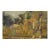 House in the Woods, 1964 - Original Oil Painting on Masonite For Sale