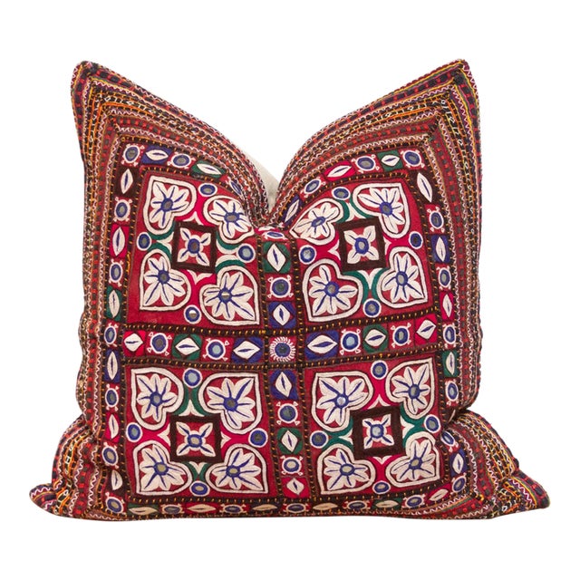 Lily Jaisalmer Patchwork Throw Pillow For Sale