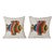 Fish Figured Suzani Pillowcase - a Pair For Sale