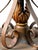 1920s 1920s Pendant With Acorn Shaped Shade and Four Bare Bulbs and Original Paint Finish For Sale - Image 5 of 14