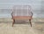 American Late 20th Century L. Hitchcock Windor Style Bench Made in Conneticut For Sale - Image 3 of 8