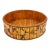 Vintage Burnt Bamboo Basket – Bohemian / Organic Modern / Tropical For Sale