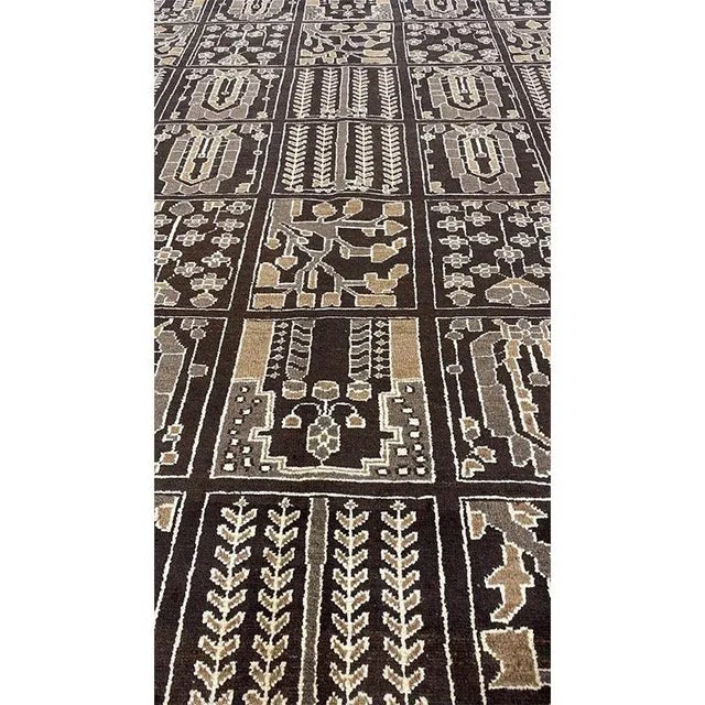 1980s Old Shiraz Area Rug 7'1"×10'3" For Sale - Image 11 of 13