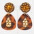 Contemporary Jeweled Lucite Dangle Clip Earrings with Cheetah Print For Sale - Image 3 of 8