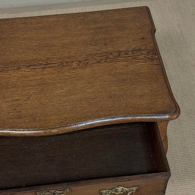18th Century Dutch Oak End Table With Cabriole Legs For Sale - Image 17 of 18