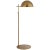 Dulcet Medium Pharmacy Floor Lamp in Antique-Burnished Brass with Antique-Burnished Brass Shade Designer: Kelly Wearstler...