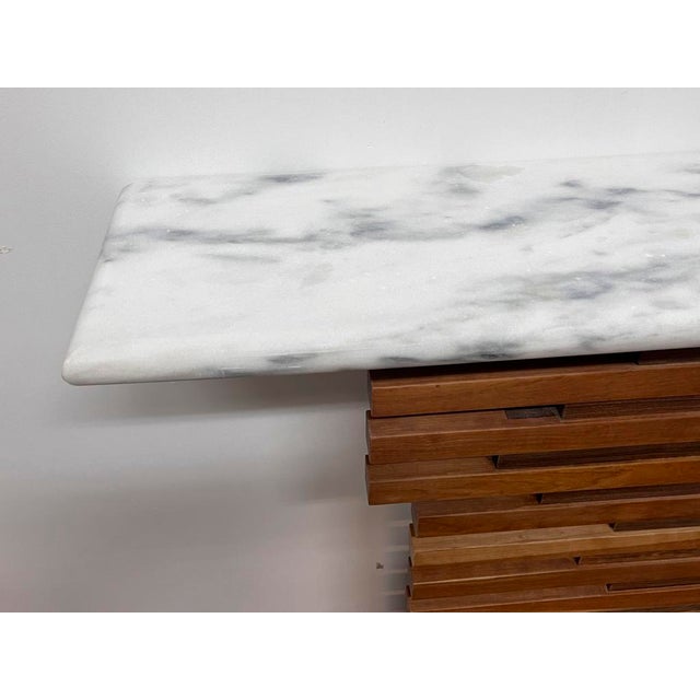 Beautiful modern piece to add charm to your space, designed and built by a local Atlanta Ga woodworker and artist, this...