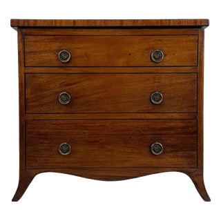 English Storage Chest with Trompe-Loeil Drawers, 1700s For Sale