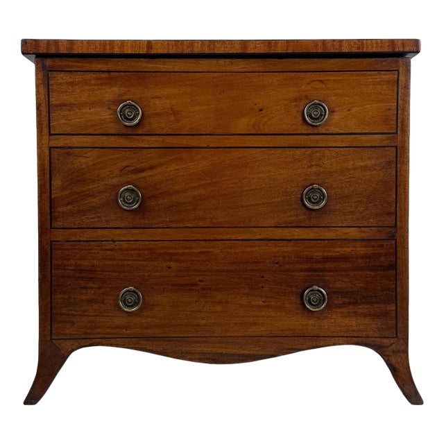 English Storage Chest with Trompe-Loeil Drawers, 1700s For Sale