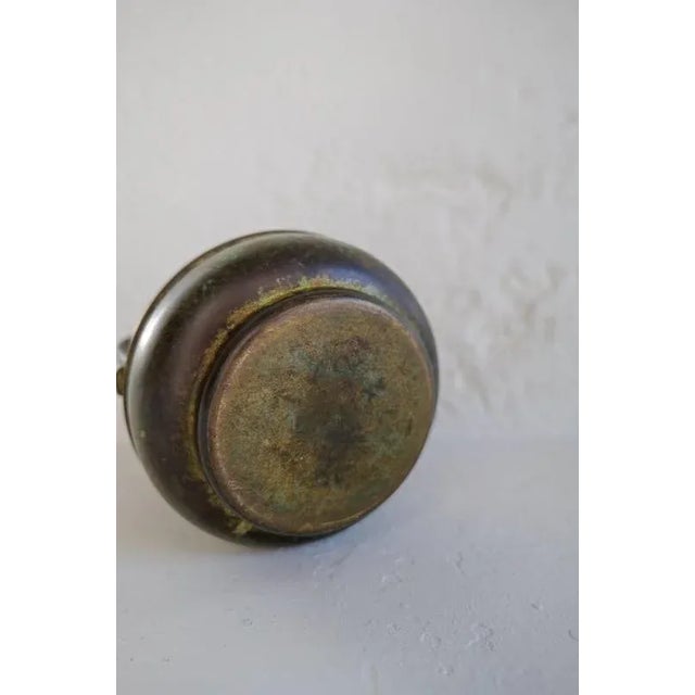 Art Deco Vase in Bronze and Brass from SVM Handarbete, 1940s For Sale - Image 12 of 13