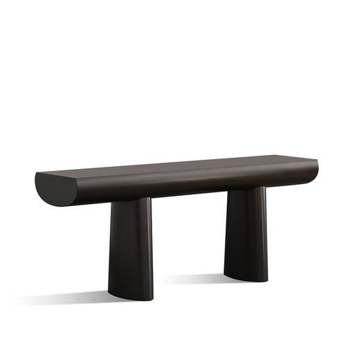 Scandinavian Modern Apricot Wood Console Table by Aldo Bakker for Karakter For Sale - Image 4 of 15