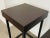 3 Iron & Oak Side Tables, Made in the Usa by Cain Studio For Sale - Image 11 of 13