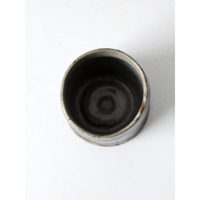 Late 20th Century Vintage Studio Pottery Vase For Sale - Image 5 of 8