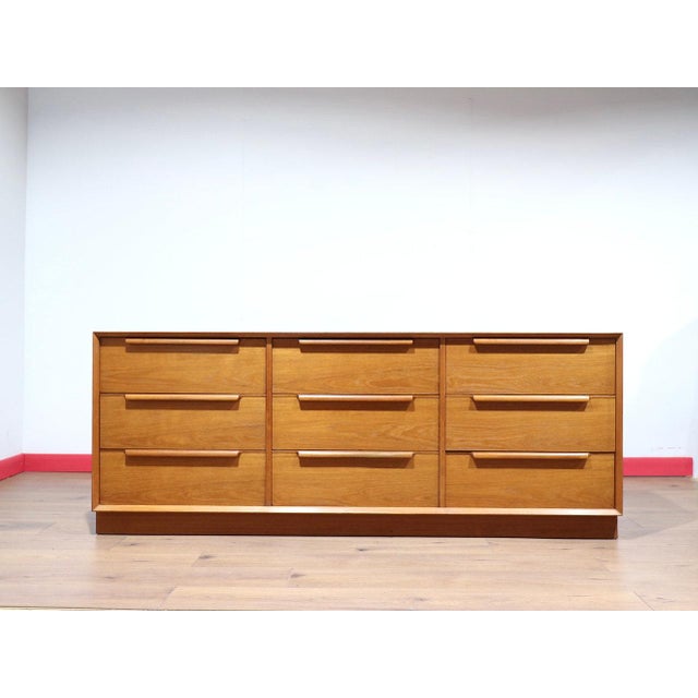 Mid-Century Modern Mid Century Modern Vintage Teak Dresser Chest Danish Bedroom Furniture For Sale - Image 3 of 14