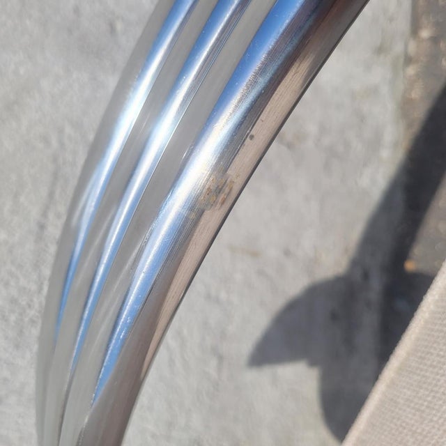 Large 20th Century Chrome Armchairs from Ralph Lauren, 1980s, Set of 2 For Sale - Image 3 of 18