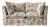 Sophie Conran Coco 2 Seater Sofa - Kitty Indian Summer with Contrast Welt Knife Edge Cushion For Sale