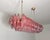 1990s Pink Alabaster Murano Glass Poliedri Chandelier by Carlo Scarpa, 1990 For Sale - Image 5 of 18