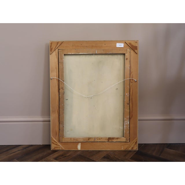 Mid-Century Modern 'Where Light Rests' Sewdish Minimalist Abstract Seascape Oil Painting, Framed For Sale - Image 12 of 12