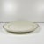 Villeroy & Boch round platter with burgundy rim, first half of the 20th century Cream and burgundy rim, speckled effect...
