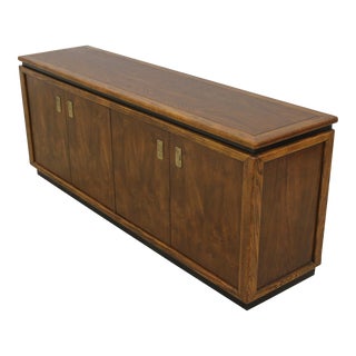 Century Post Modern Design Oak Sideboard Credenza For Sale