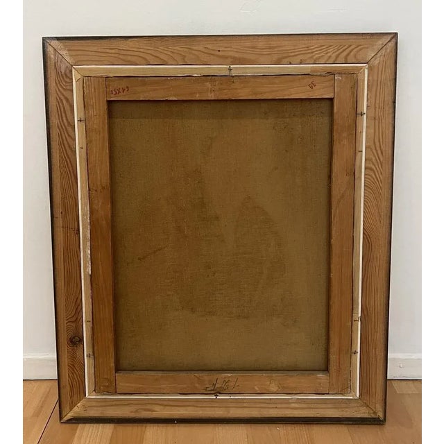 Casimir Reymond, Portrait de Willy, Oil on Canvas, Framed For Sale - Image 12 of 13