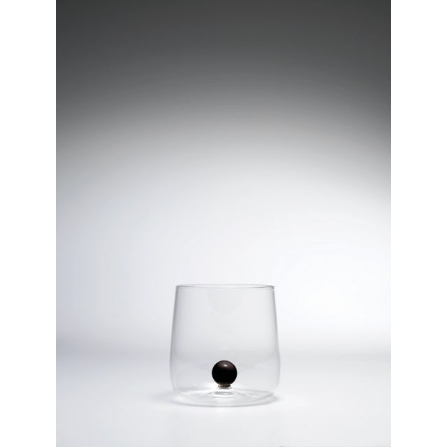 Zafferano Zafferano Bilia Tumbler Black - Set of 6 For Sale - Image 4 of 6
