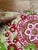 Red Vintage Scalamandre Fabric Sample, 2’ For Sale - Image 8 of 8
