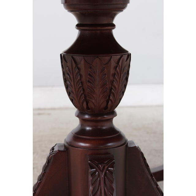 Baker Historic Charleston Mahogany Dining Room Table For Sale - Image 15 of 18
