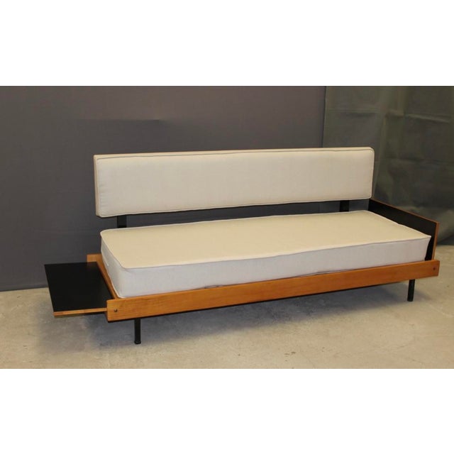 Vintage Sofa in Cherry, 1950 For Sale - Image 11 of 18