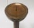 Large Brass Japanese Candlesticks on a Round Scalloped Base and Top For Sale - Image 9 of 13
