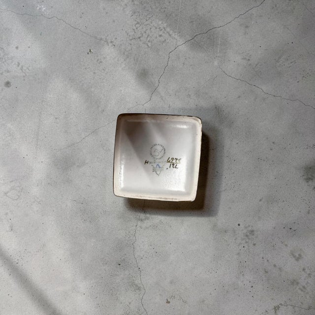 Mid 20th Century Vintage Baca Box with Lid by Nils Thorsson for Royal Copenhagen, Denmark, 1960s For Sale - Image 5 of 8