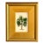 Original Hand-Painted Palm Painting, Framed For Sale