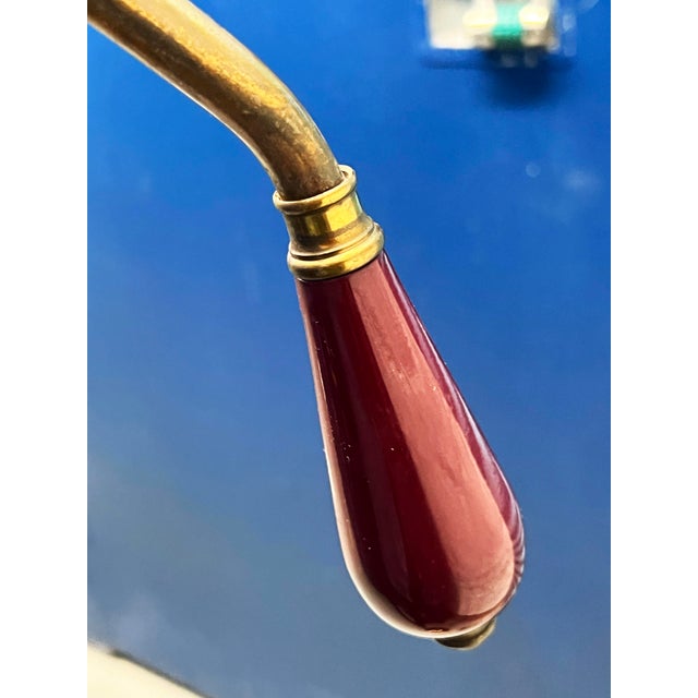 1950s Floor Lamp Attributed to Gerald Thurston For Sale - Image 11 of 12