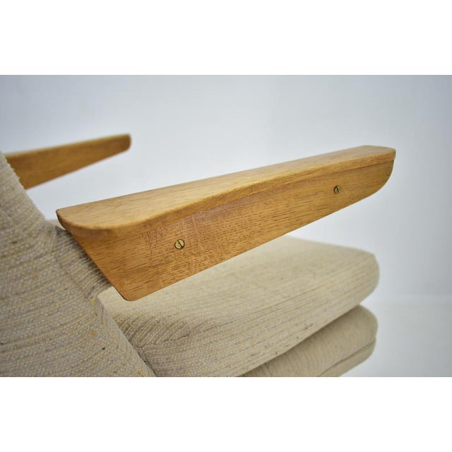 Vintage Armchair, Czechoslovakia, 1950s For Sale - Image 14 of 18