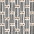 Sample - Schumacher Dotted Stripe Fabric in Carbon For Sale