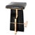 Metal "Diamente" Bar Stool With Stainless Steel and Bronze For Sale - Image 7 of 7