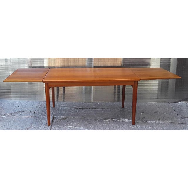 Vintage Danish Extendable Teak attributed to Grete Jalk for Glostrup, 1970s For Sale - Image 10 of 18