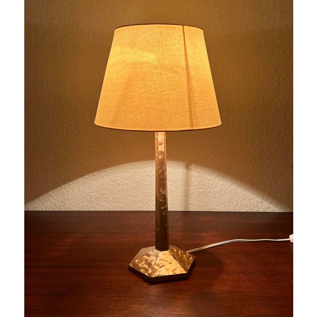 Large Vintage Art Deco French Table Lamp, 1920s For Sale - Image 13 of 15