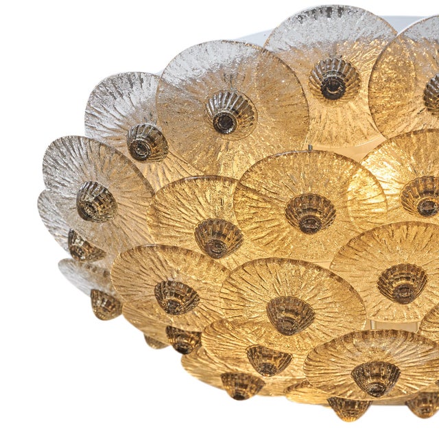 Murano Glass Flush Mount by Carlo Nason For Sale - Image 9 of 9